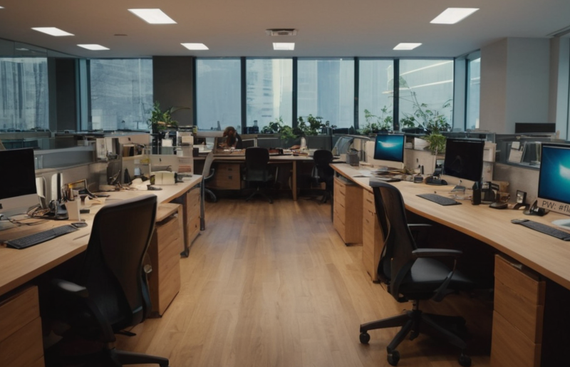Ein Blick ins Büro, ein genauer Blick lohnt sich